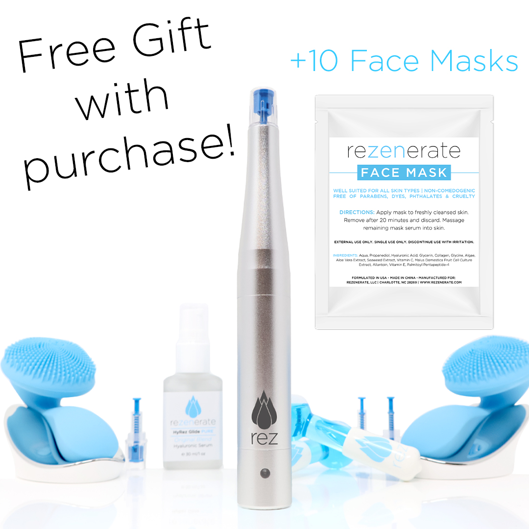 Rezenerate NanoFacial 'WandPro' System + Free Masks