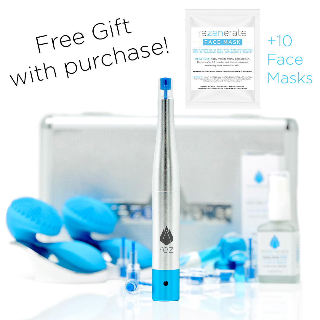 Rezenerate NanoFacial 'WandPro' System + Free Masks