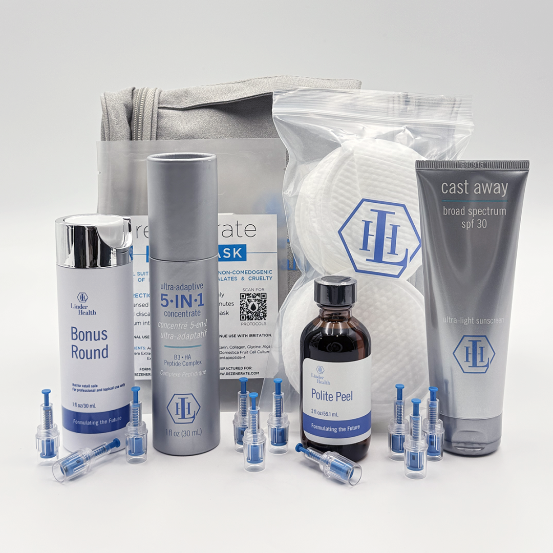Rezenerate ‘True Blue’ Tip 10 Pack + Linder Health Ultra-Adaptive Bundle